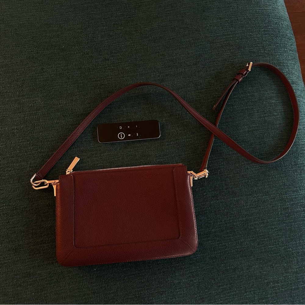 Never Used Kate Spade Lena Crossbody Double Compartment in Cherrwood - Picture 6 of 7